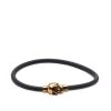 Alexander McQueen Rubber Cord Skull Bracelet
