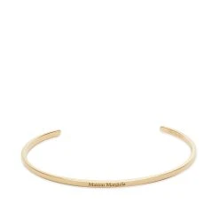 Maison Margiela Slim Text Logo Bangle