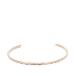 Maison Margiela Slim Text Logo Bangle