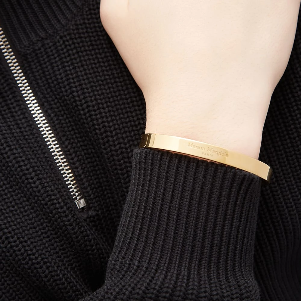Maison Margiela Text Logo Bangle - Image 4