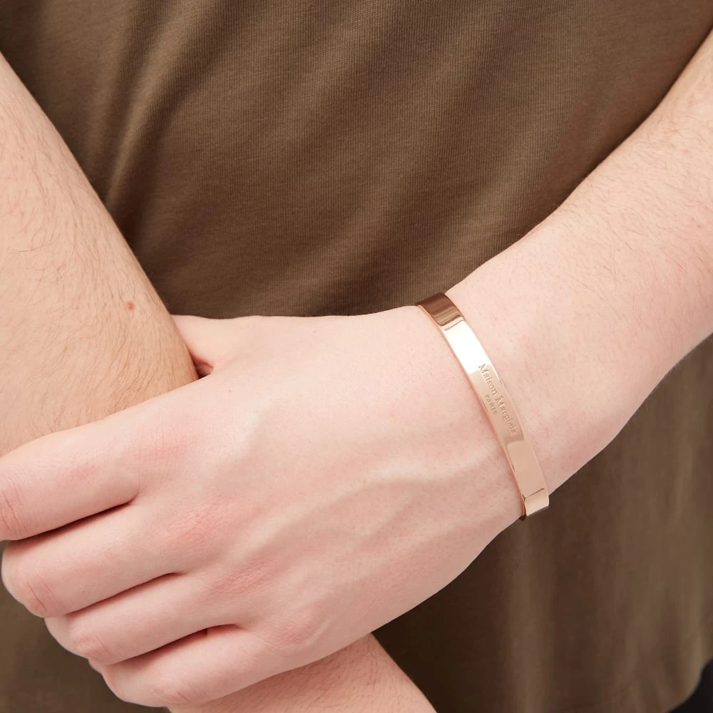Maison Margiela Text Logo Bangle - Image 4