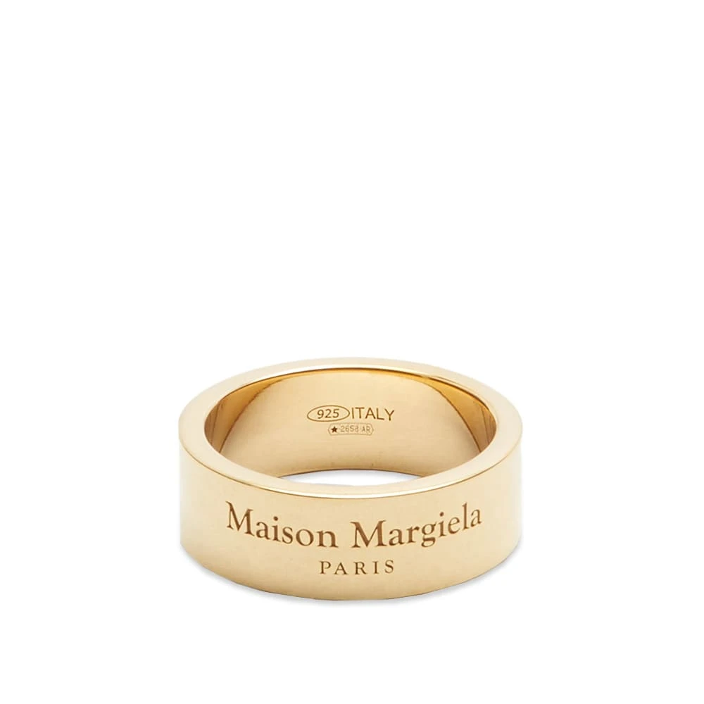 Maison Margiela Text Logo Band Ring
