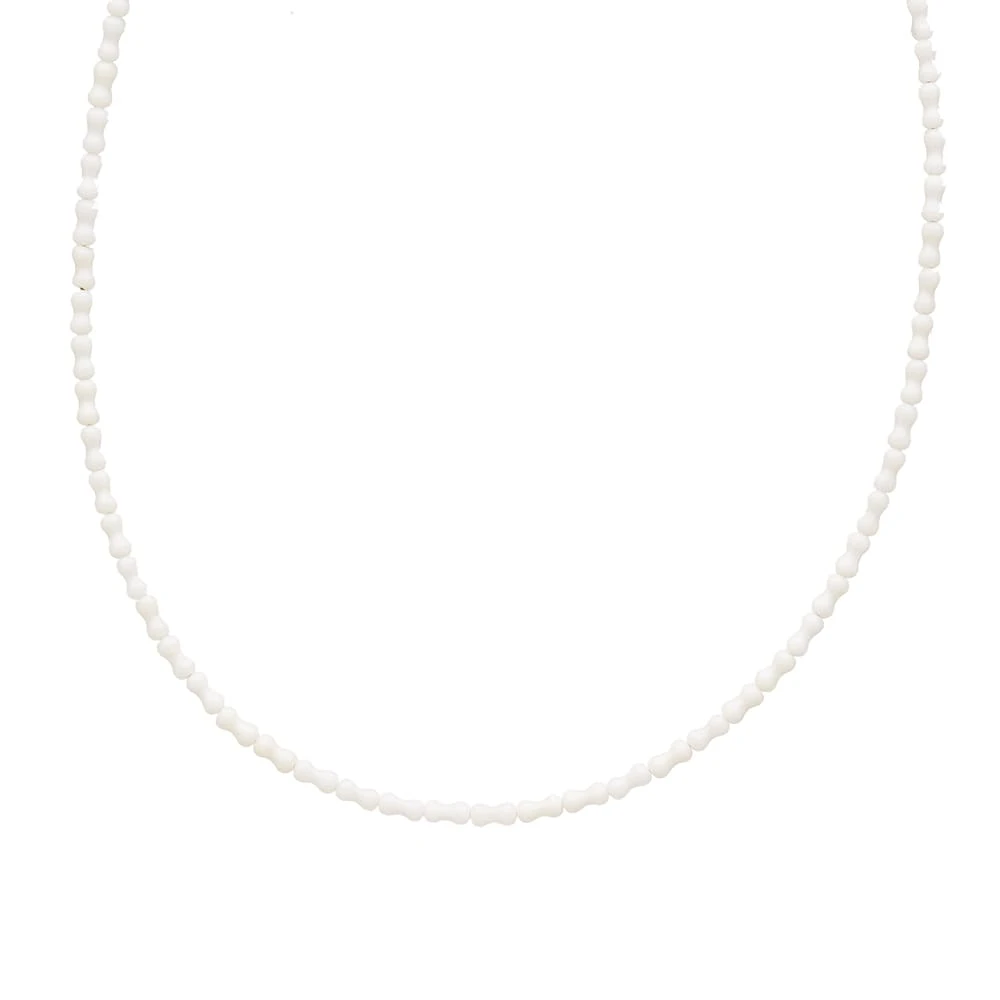 Timeless Pearly Single Beaded Necklace - Image 2