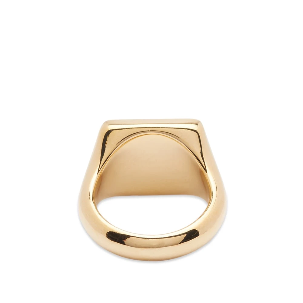 A.P.C. A Plaque Signet Ring - Image 2