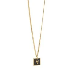 A.P.C. A Plaque Necklace
