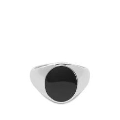 Other 925 Black Signet Ring