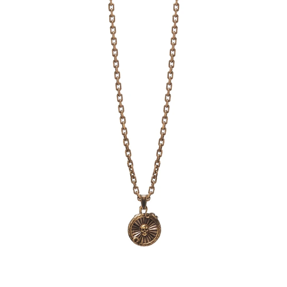 Alexander McQueen Snake Coin Necklace