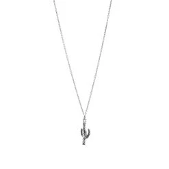 Saint Laurent Cactus Pendant Necklace