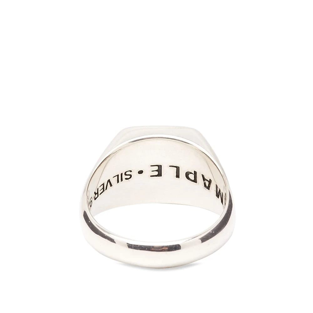 Maple Floral Signet Ring - Image 3