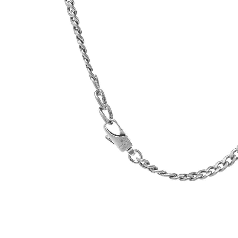 Gucci Jewellery Gucci Tag Gourmette Pendant Necklace - Image 3