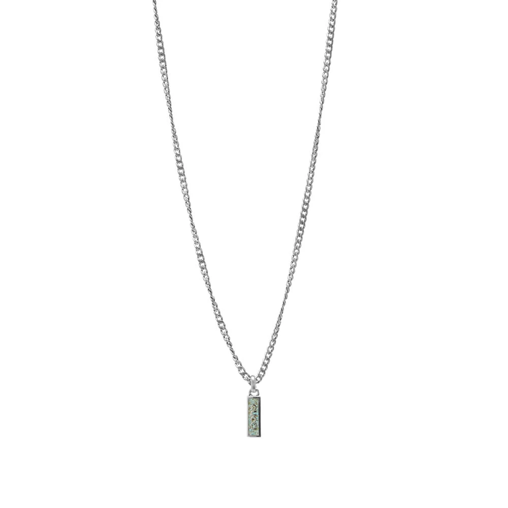 Gucci Jewellery Gucci Tag Gourmette Pendant Necklace