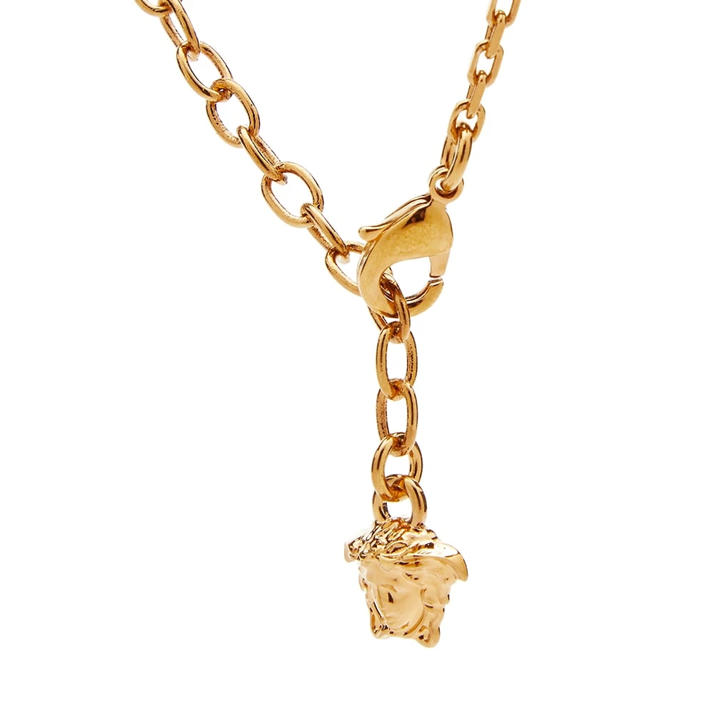 Versace Medusa Plate Necklace - Image 3