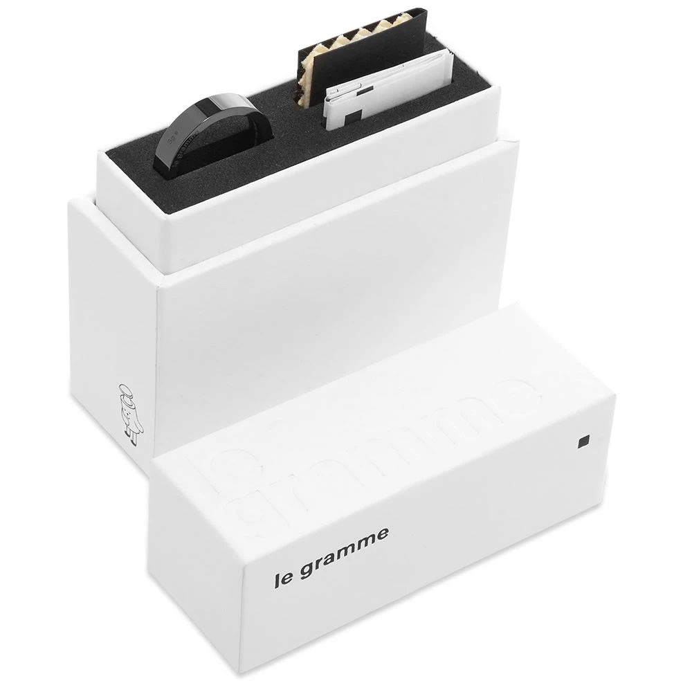 Le Gramme 3g Polished Ceramic Ring - Image 3