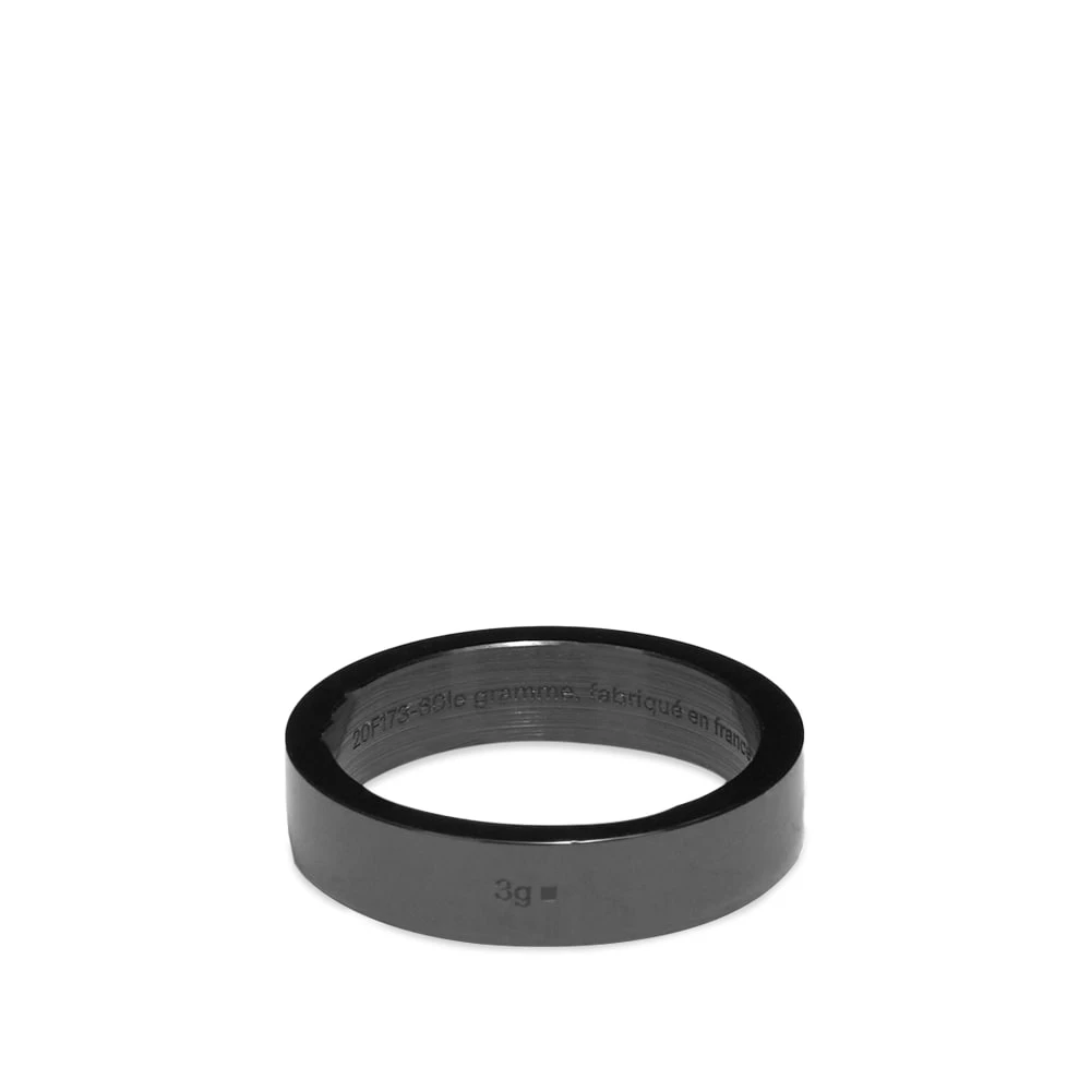 Le Gramme 3g Polished Ceramic Ring