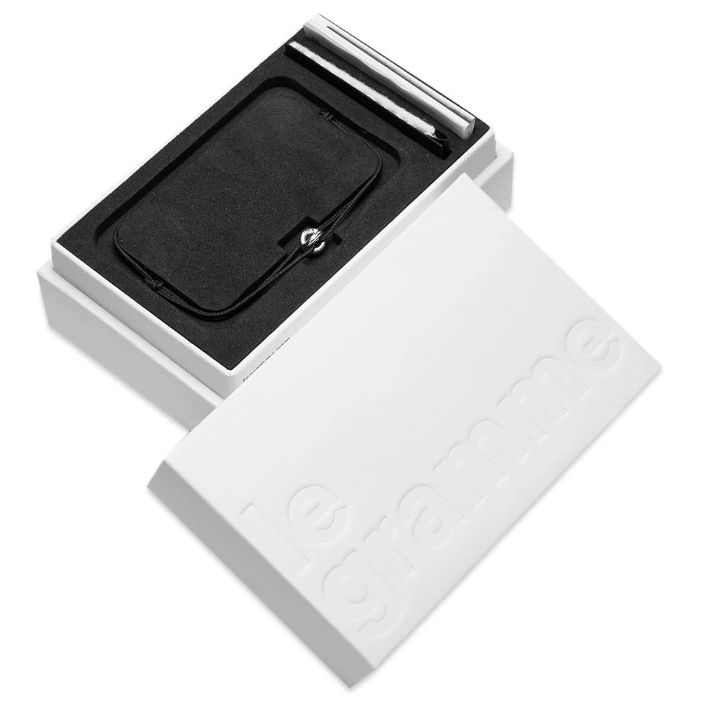 Le Gramme Maillon Polished Cord Bracelet - Image 4