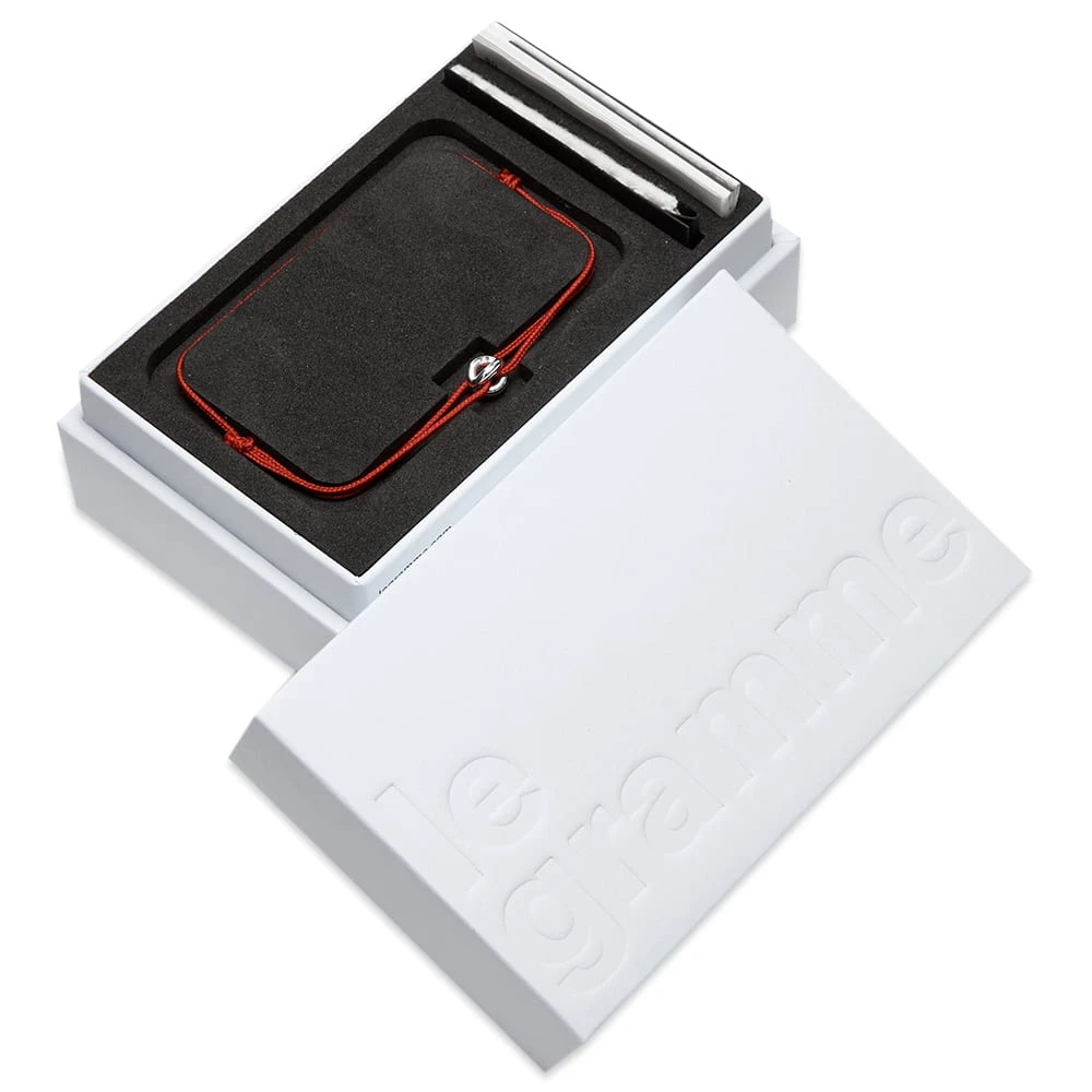 Le Gramme Maillon Polished Cord Bracelet - Image 4