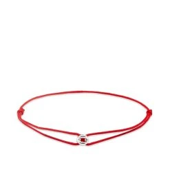 Le Gramme Maillon Polished Cord Bracelet