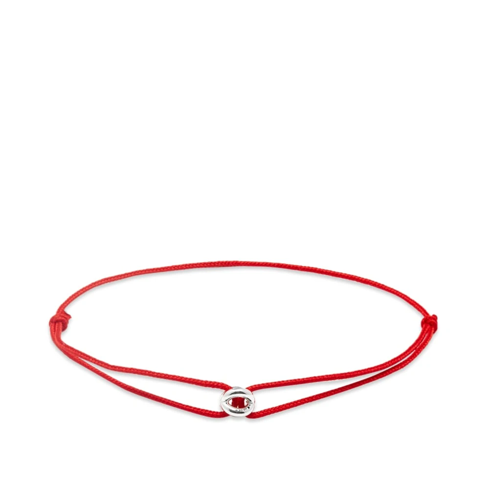 Le Gramme Maillon Polished Cord Bracelet