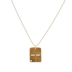 1017 ALYX 9SM Military Tag Necklace