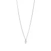 Saint Laurent Slim Pendant Necklace With Small Cross