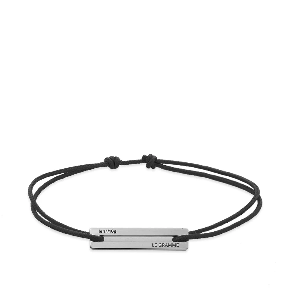 Le Gramme 17/10 Cord Bracelet
