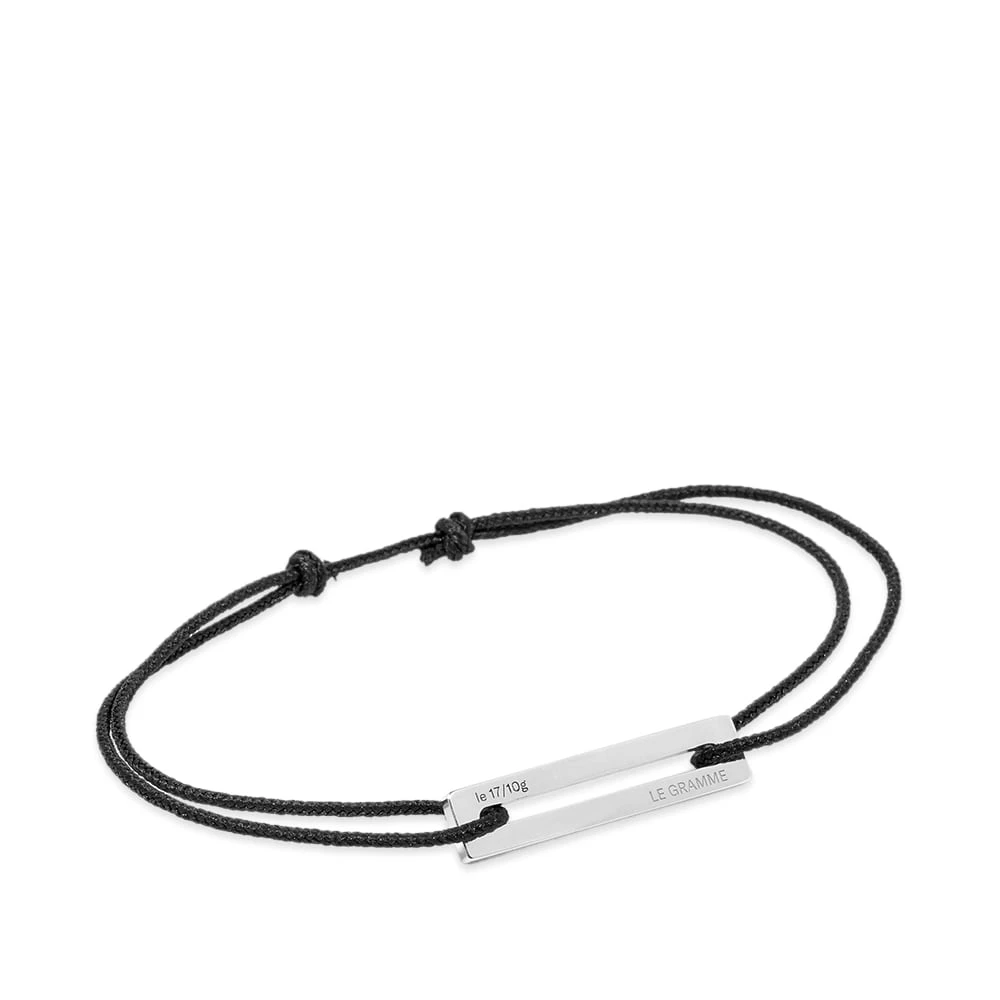 Le Gramme 17/10 Cord Bracelet - Image 2