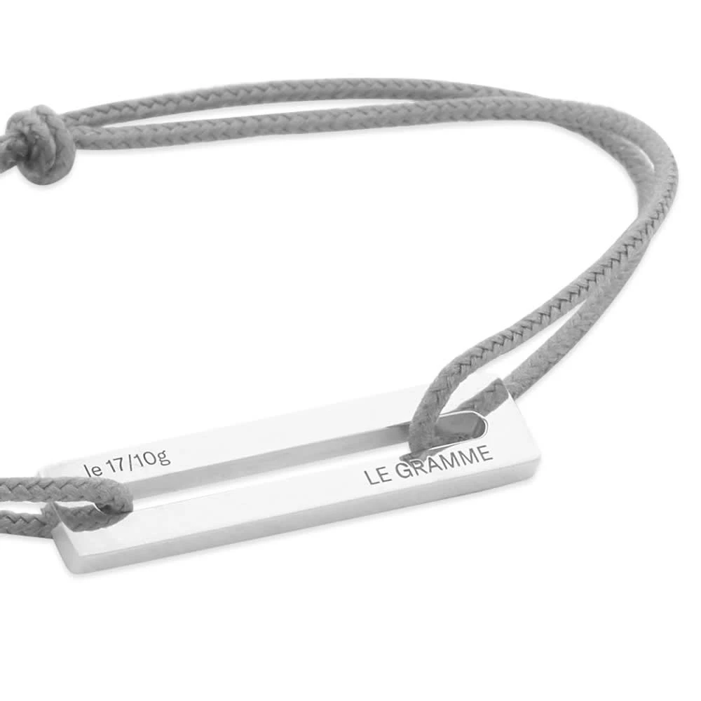 Le Gramme 17/10 Cord Bracelet - Image 2
