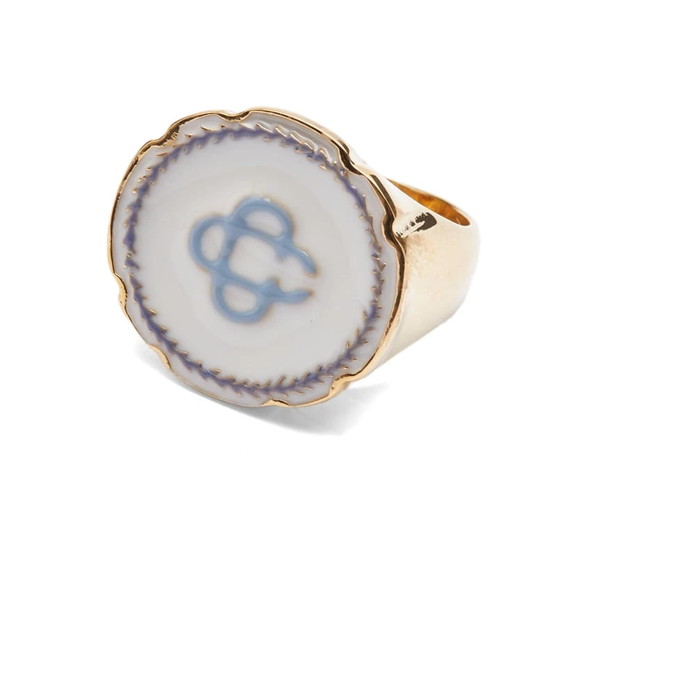 Casablanca Logo Signet Ring - Image 3