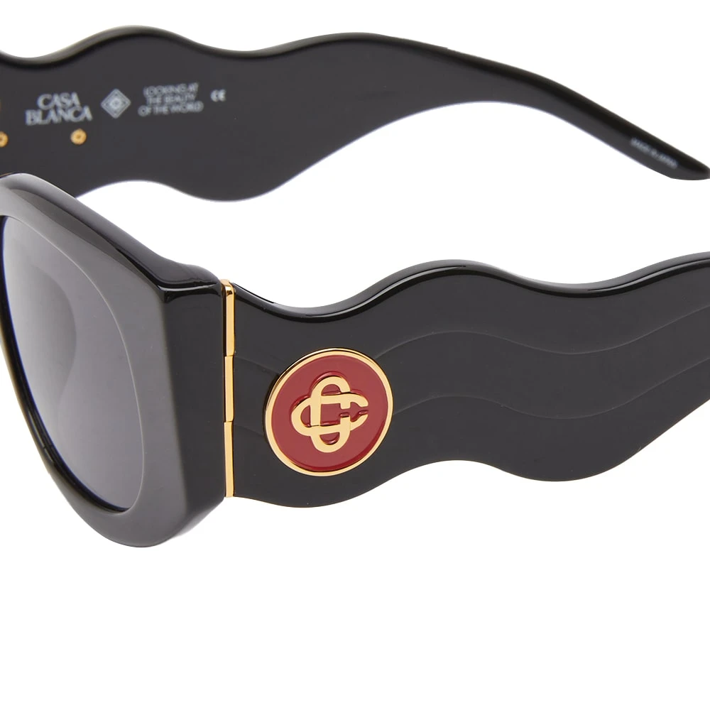 Casablanca Wave Sunglasses - Image 3