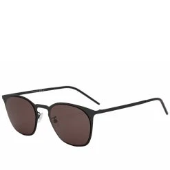Saint Laurent Sunglasses Saint Laurent SL 28 Slim Metal Sunglasses