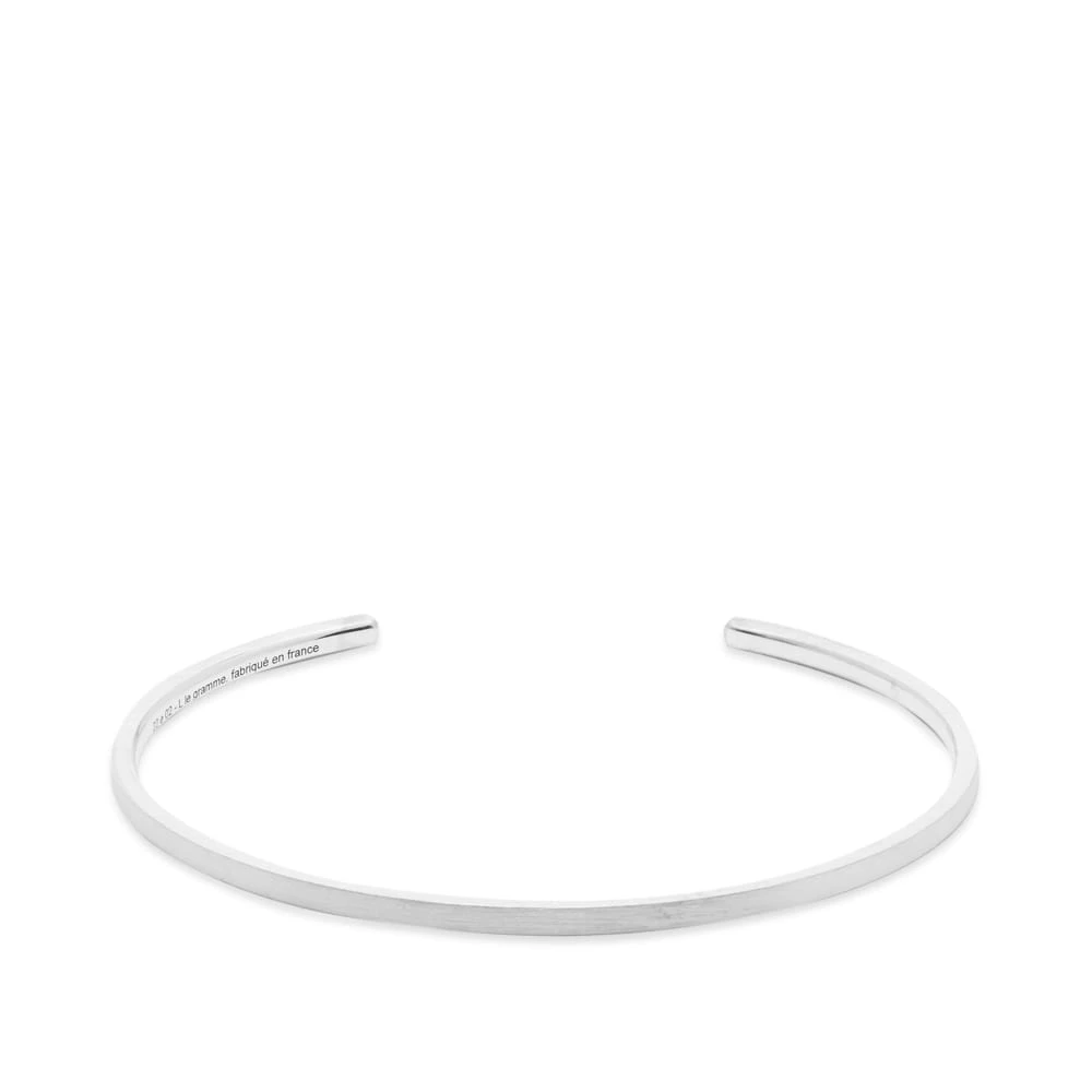 Le Gramme Brushed Ribbon Bracelet