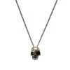 Alexander McQueen Stacked Fragment Skull Necklace