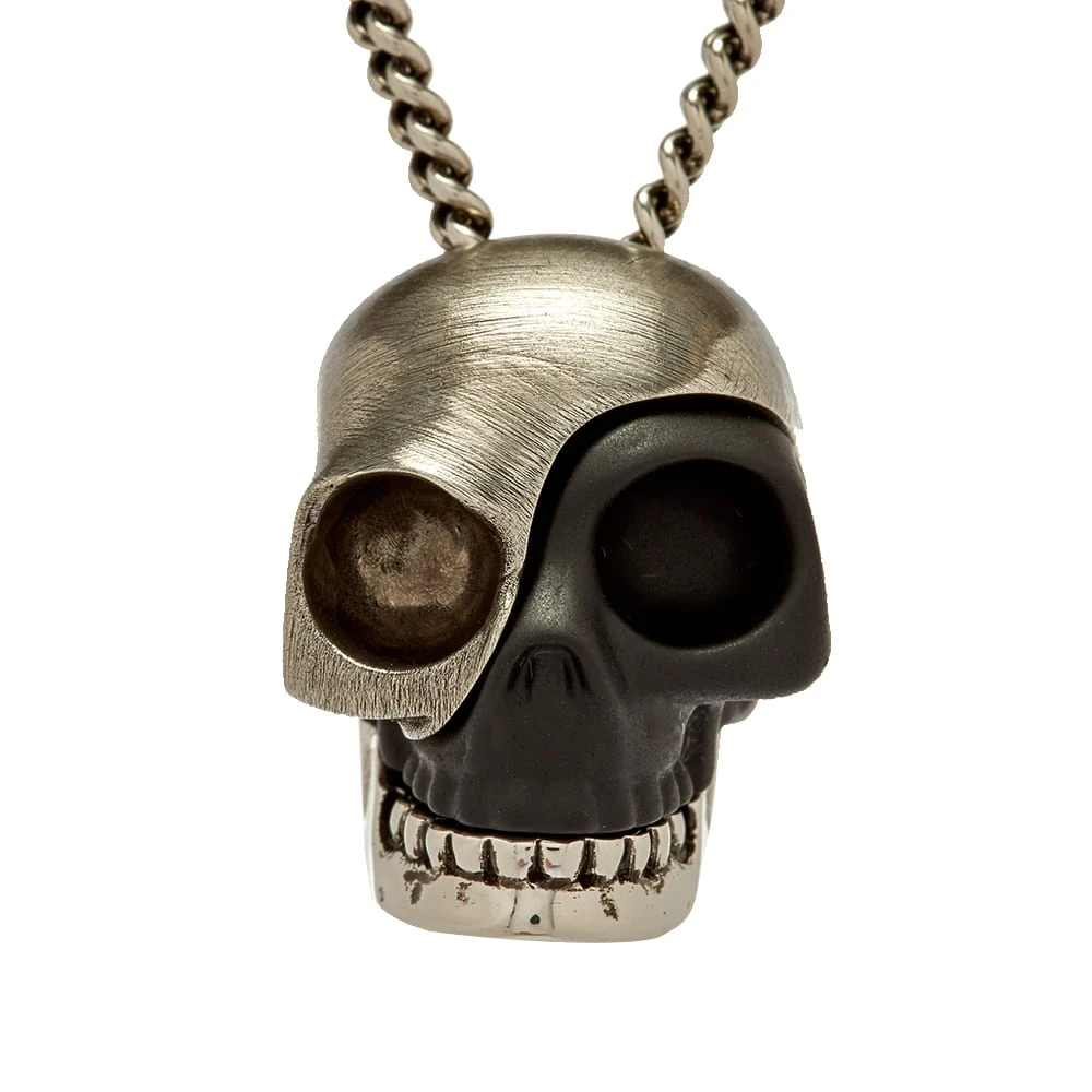 Alexander McQueen Stacked Fragment Skull Necklace - Image 2