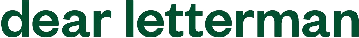 Dear Letterman Sales Shop